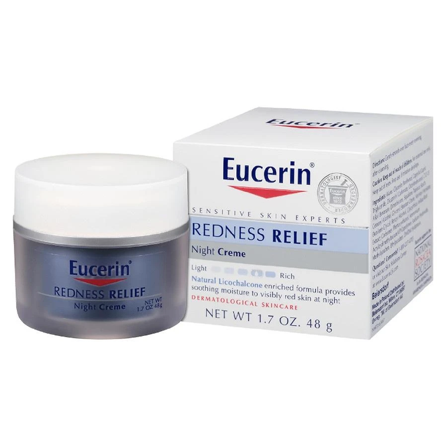 商品Eucerin|红血丝修护丝滑晚霜,价格¥53,第1张图片