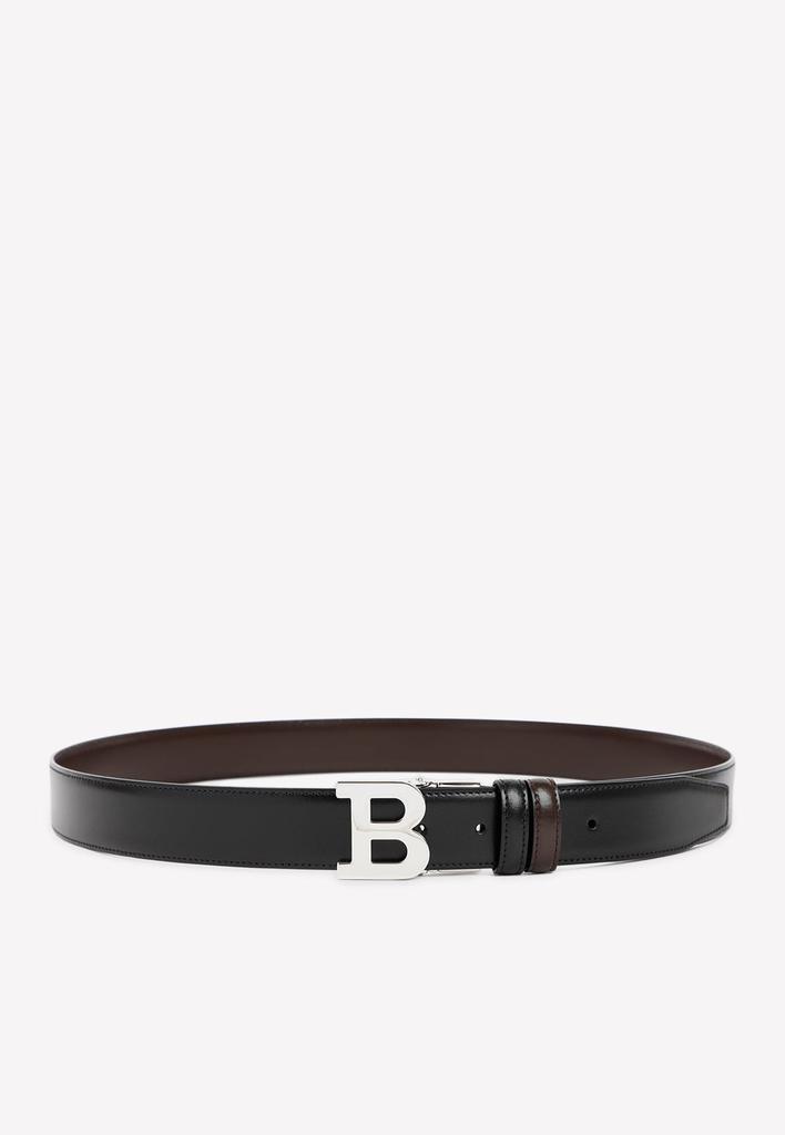 商品Bally|Leather B Buckle Belt,价格¥1924,第1张图片