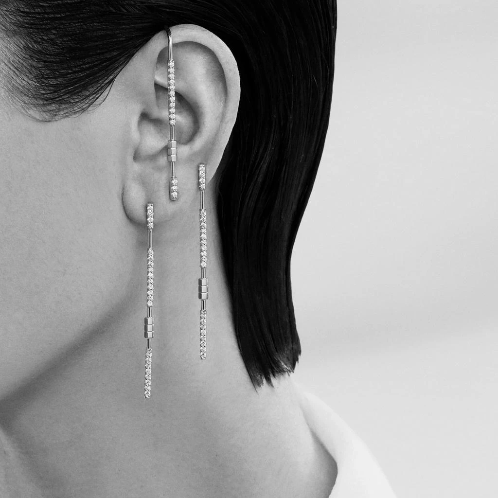 商品AME|Âme Totem 18K Rose Gold, Lab-Grown Diamond 0.26ct. tw. High Helix Ear Cuff,价格¥6166,第2张图片详细描述