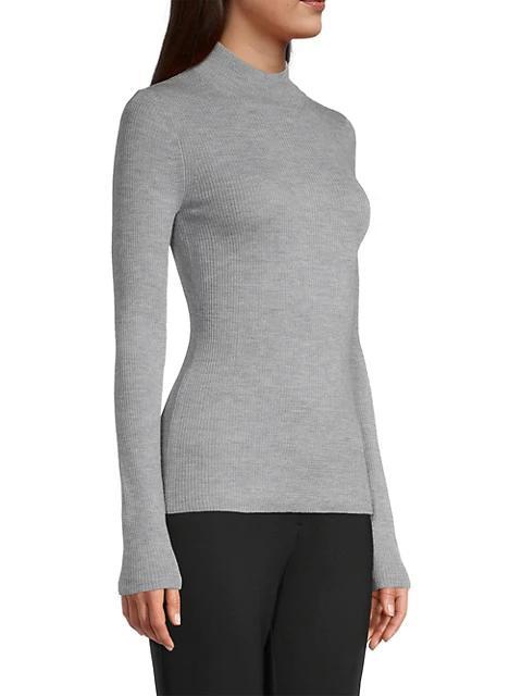 商品Tahari|Mock Neck Pullover Top,价格¥447,第6张图片详细描述