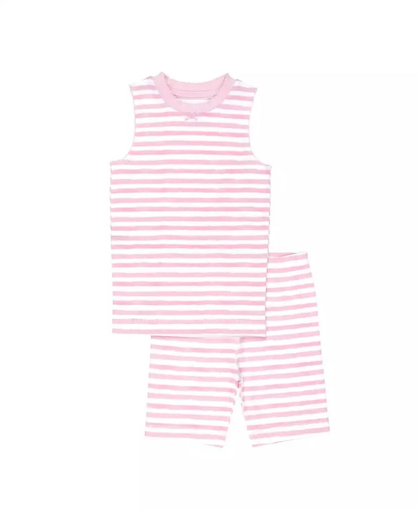 商品Pajamas for Peace|Petal Stripe Baby Boys and Girls 2-Piece Pajama Set,价格¥199,第2张图片详细描述