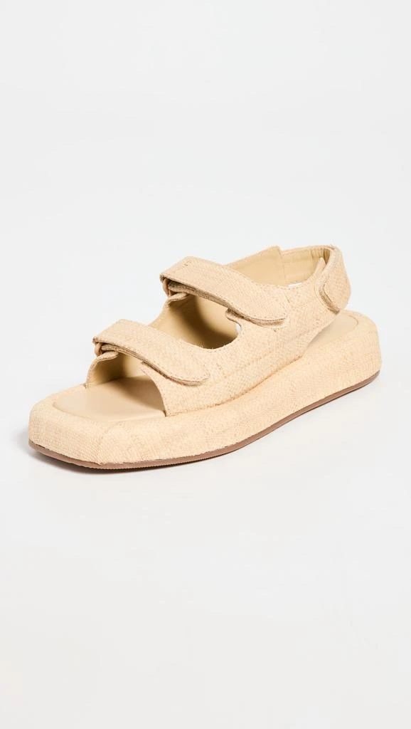 商品Loeffler Randall|Loeffler Randall 双饰带厚底凉鞋,价格¥550,第1张图片