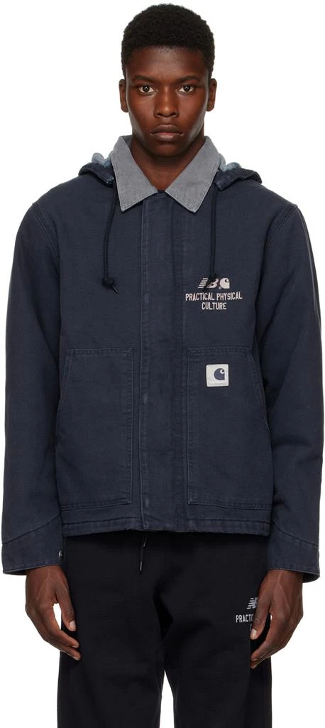 Carhartt WIP]Navy New Balance Edition Arcan Jacket 价格¥2377 | 别样海外购