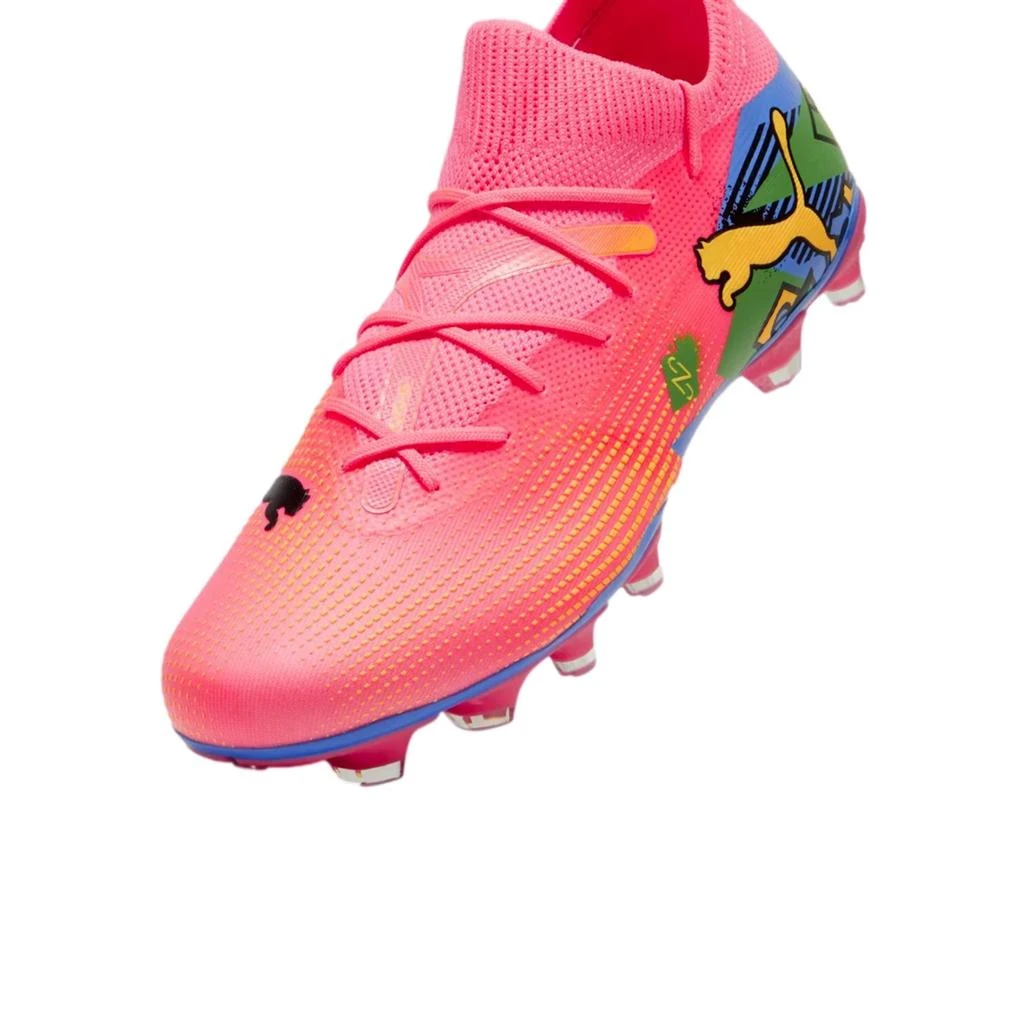 商品Puma|Future 7 Match Neymar Jr Firm Ground/Artificial Ground Soccer Cleats Sunset Glow /  Black  107840-01 Men's,价格¥420,第4张图片详细描述
