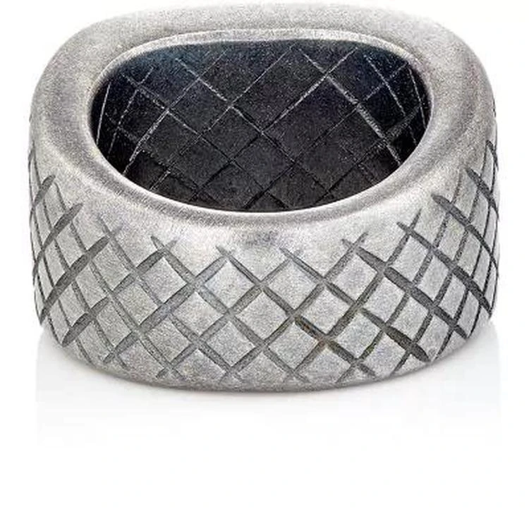 商品Bottega Veneta|Silver Signet Ring,价格¥2521,第4张图片详细描述