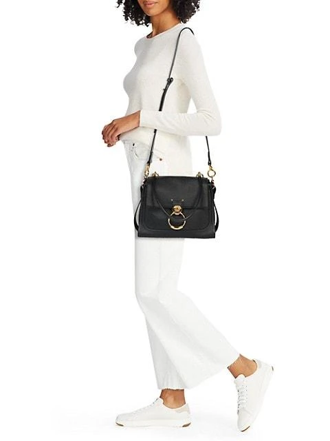 商品Chloé|Small Tess Leather Satchel,价格¥15733,第2张图片详细描述