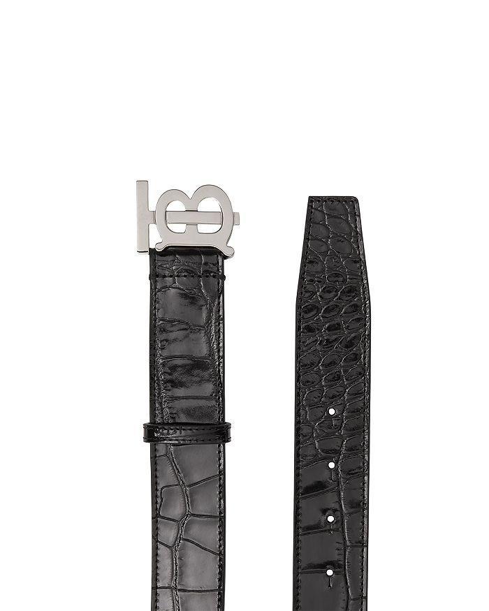 商品Burberry|Monogram Motif Embossed Leather Belt,价格¥4343,第7张图片详细描述