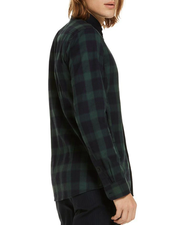 商品Scotch & Soda|Plaid Contrast Long Sleeve Button-Down Shirt,价格¥701,第2张图片详细描述