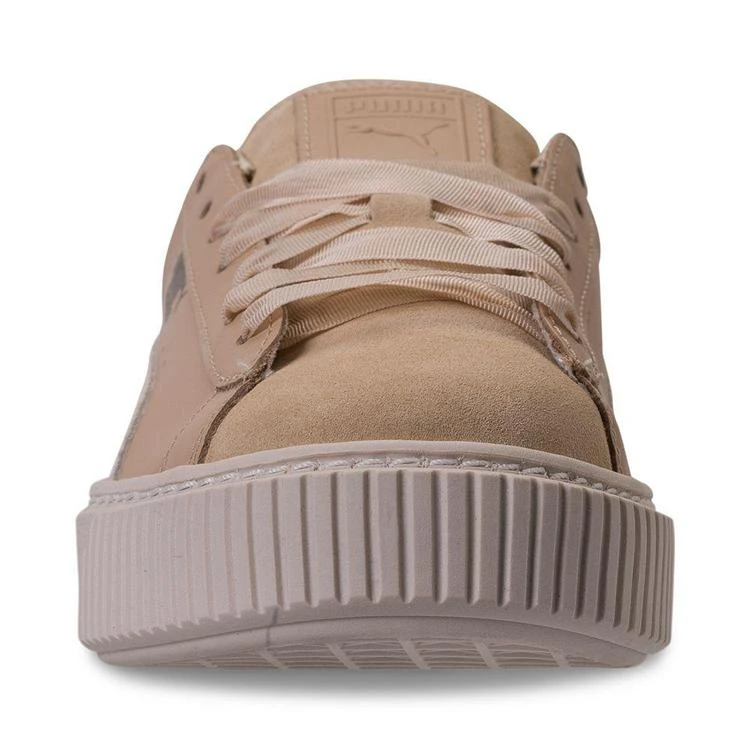 商品Puma|Women's Basket Platform Up Casual Sneakers from Finish Line,价格¥445,第2张图片详细描述