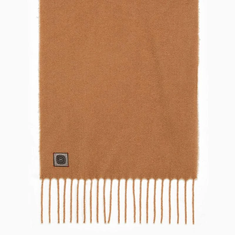 商品DESTIN|Destin Camel scarf with fringes,价格¥1184,第3张图片详细描述