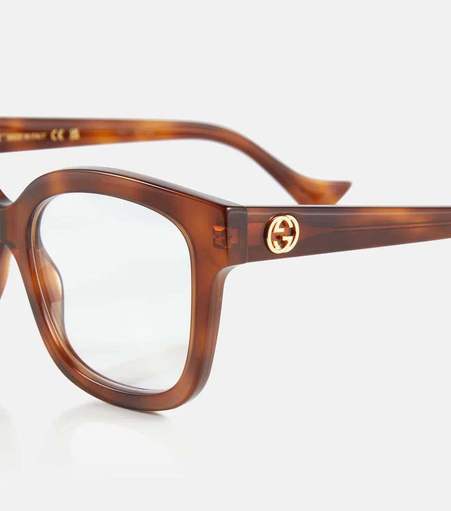商品Gucci|玳瑁色眼镜,价格¥2691,第2张图片详细描述