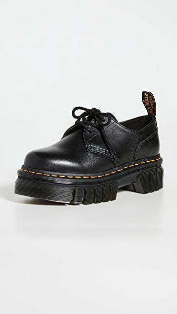 商品Dr. Martens 马汀博士|Audrick 沟纹鞋底平底鞋,价格¥880,第1张图片