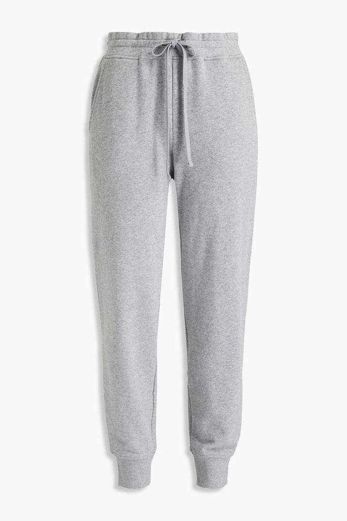 商品Vince|Mélange French cotton-blend terry track pants,价格¥436,第1张图片