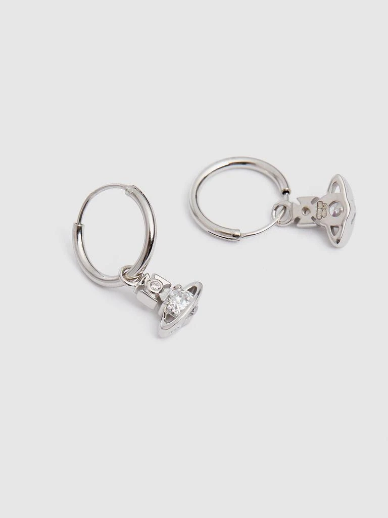 商品Vivienne Westwood|Nina Spark Crystal Hoop Earrings,价格¥1219,第2张图片详细描述