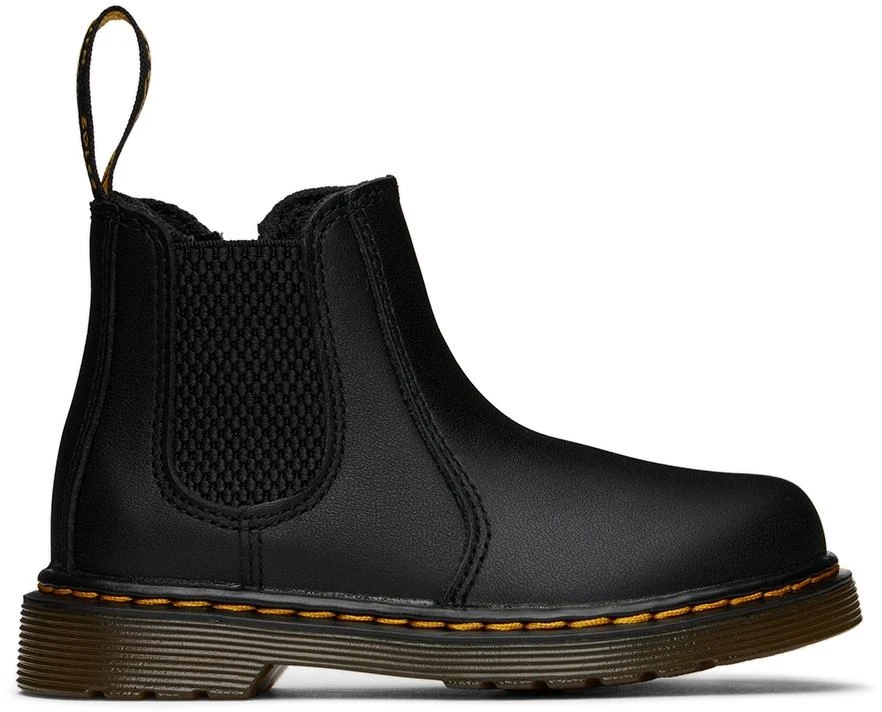 商品Dr. Martens|Kids Black 2976 Little Kids Chelsea Boots,价格¥283,第1张图片