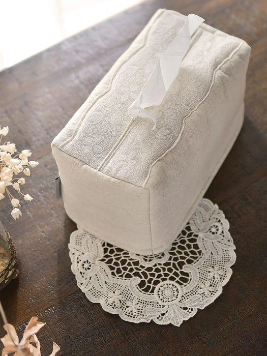 商品BELLELIFE|Elegant Lace Tissue Case,价格¥1100,第2张图片详细描述