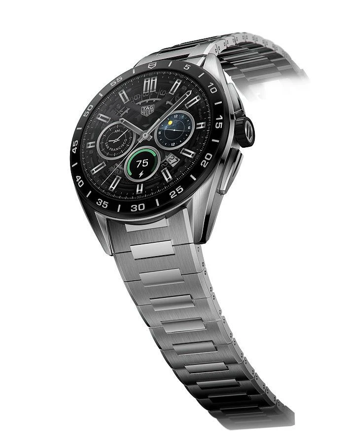 商品TAG Heuer|Connected Calibre E4 Smartwatch, 45mm,价格¥10075,第2张图片详细描述