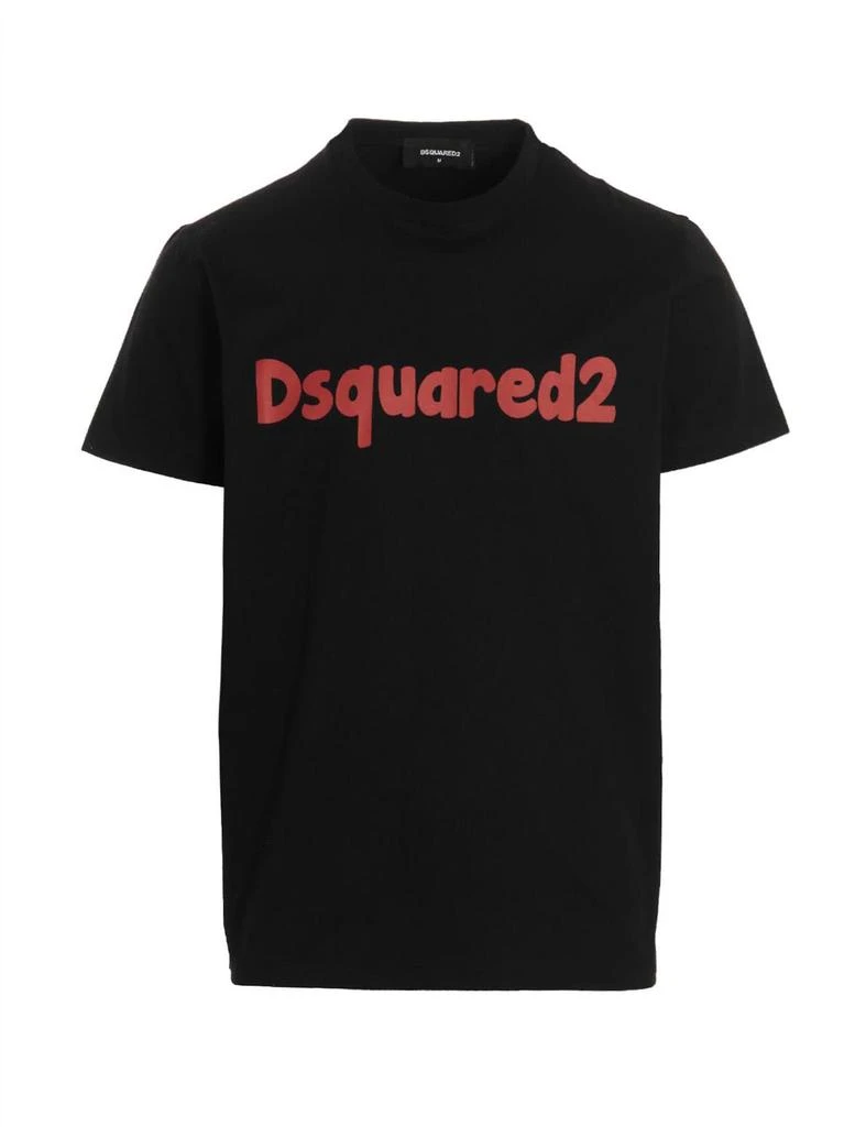 商品DSQUARED2|Dsquared2 cartoon Cigar T-shirt,价格¥1284,第1张图片
