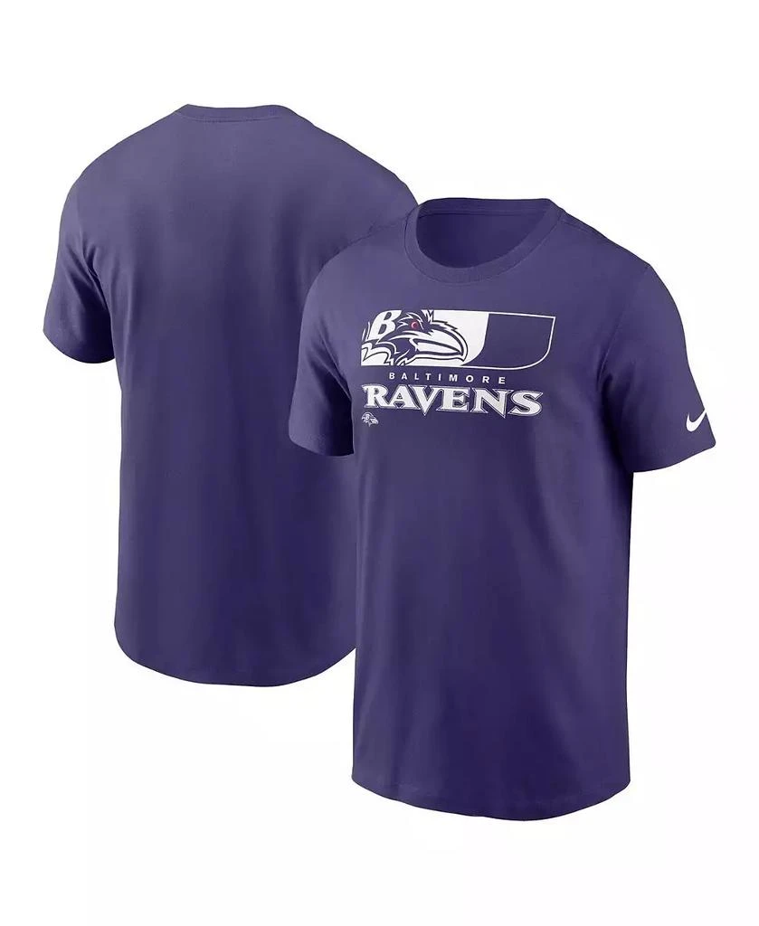 商品NIKE|Men's Purple Baltimore Ravens Air Essential T-Shirt,价格¥261,第1张图片