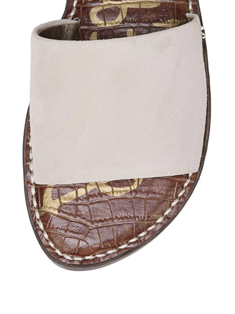 商品Sam Edelman|Gio Suede Flat Sandals,价格¥363,第4张图片详细描述