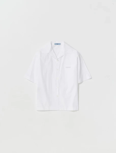 商品Prada|PRADA 女士白色衬衫 P433BY-10IV-F0009,价格¥8050,第1张图片