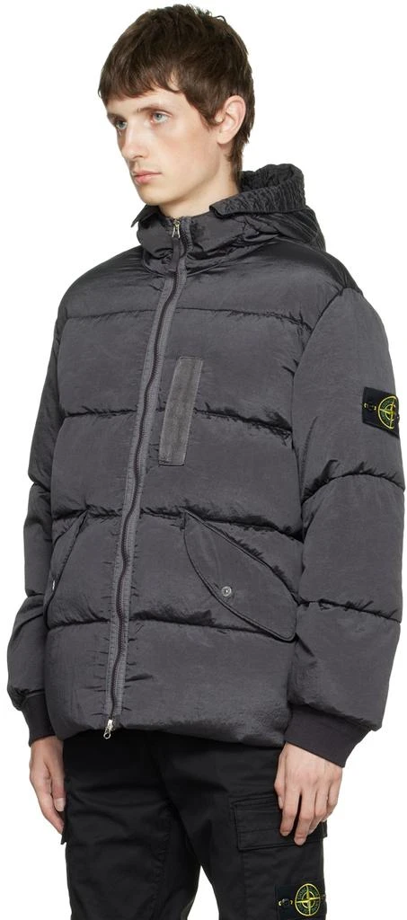 商品Stone Island|Black Metal Econyl Down Jacket,价格¥7681,第4张图片详细描述
