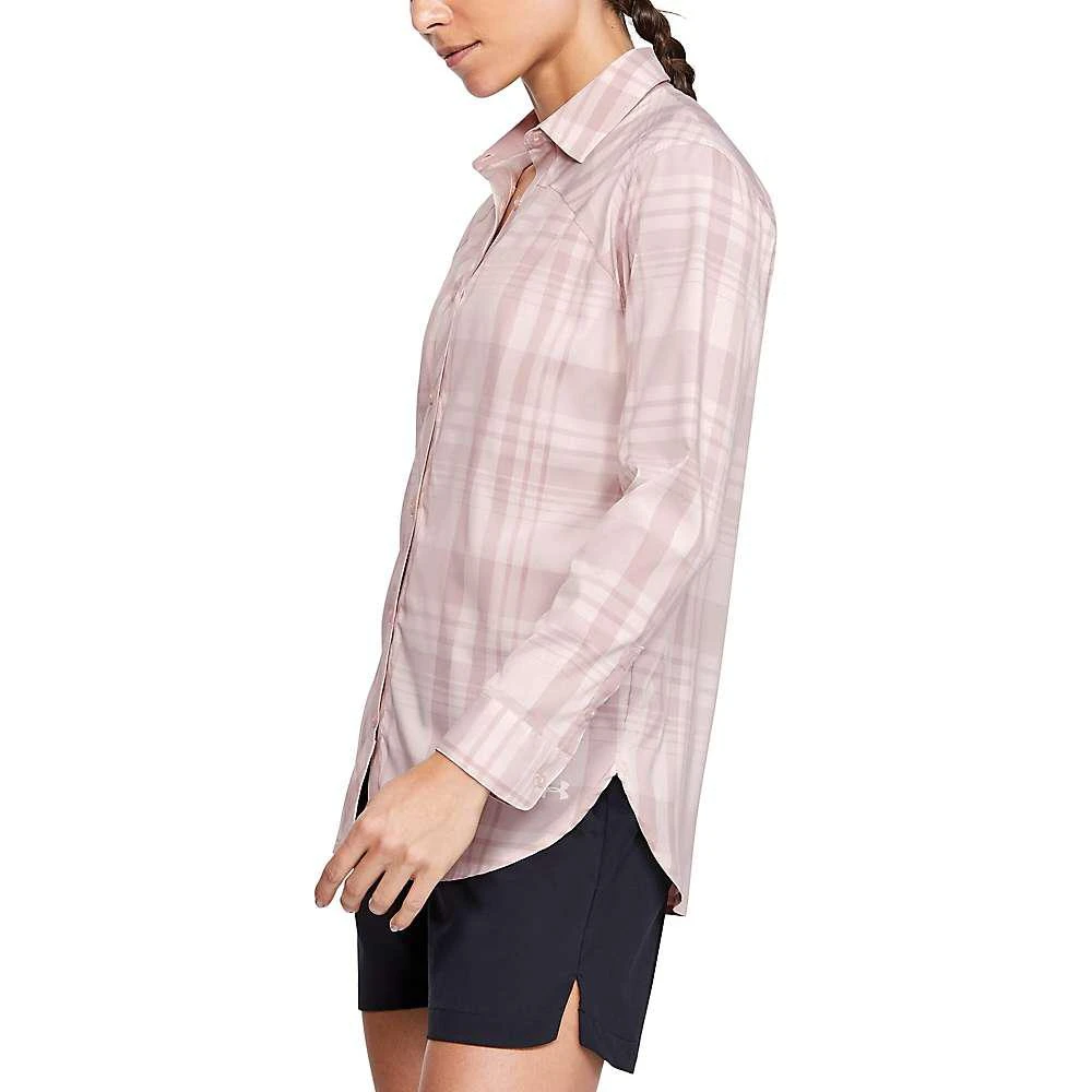 商品Under Armour|Under Armour Women's High Tide Plaid LS Shirt,价格¥331,第5张图片详细描述