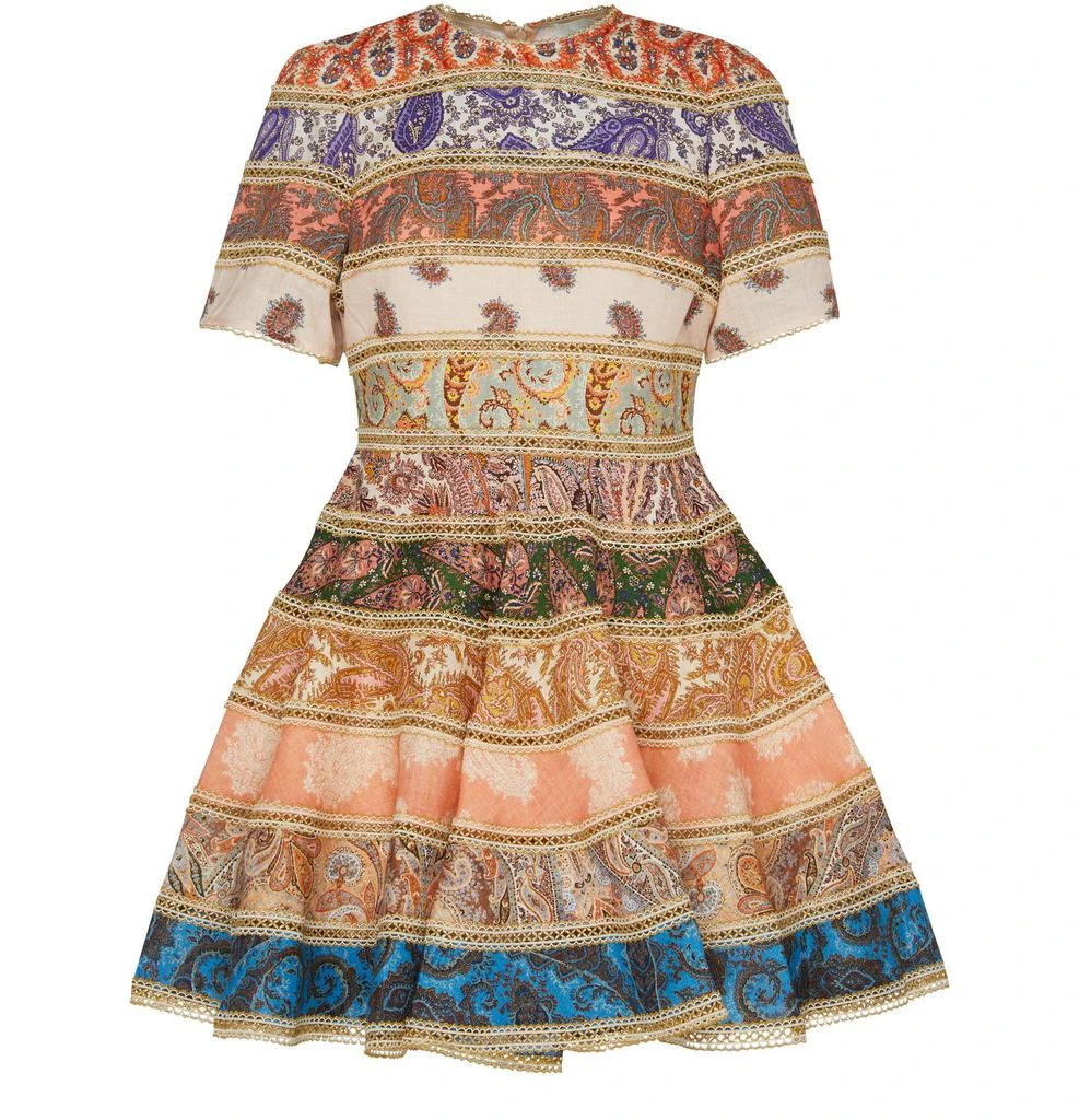 商品Zimmermann|Devi 短款连衣裙,价格¥5910,第1张图片