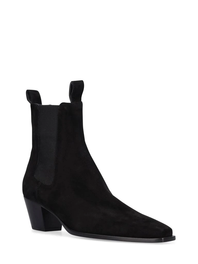 商品Totême|50mm The City Suede Ankle Boots,价格¥6568,第2张图片详细描述