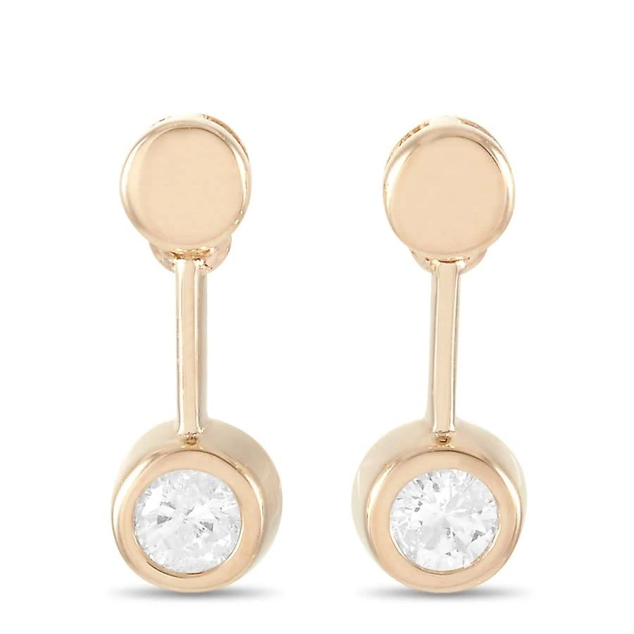 商品LB Exclusive|14K Yellow Gold 0.16 ct Diamond Earrings,价格¥2807,第1张图片