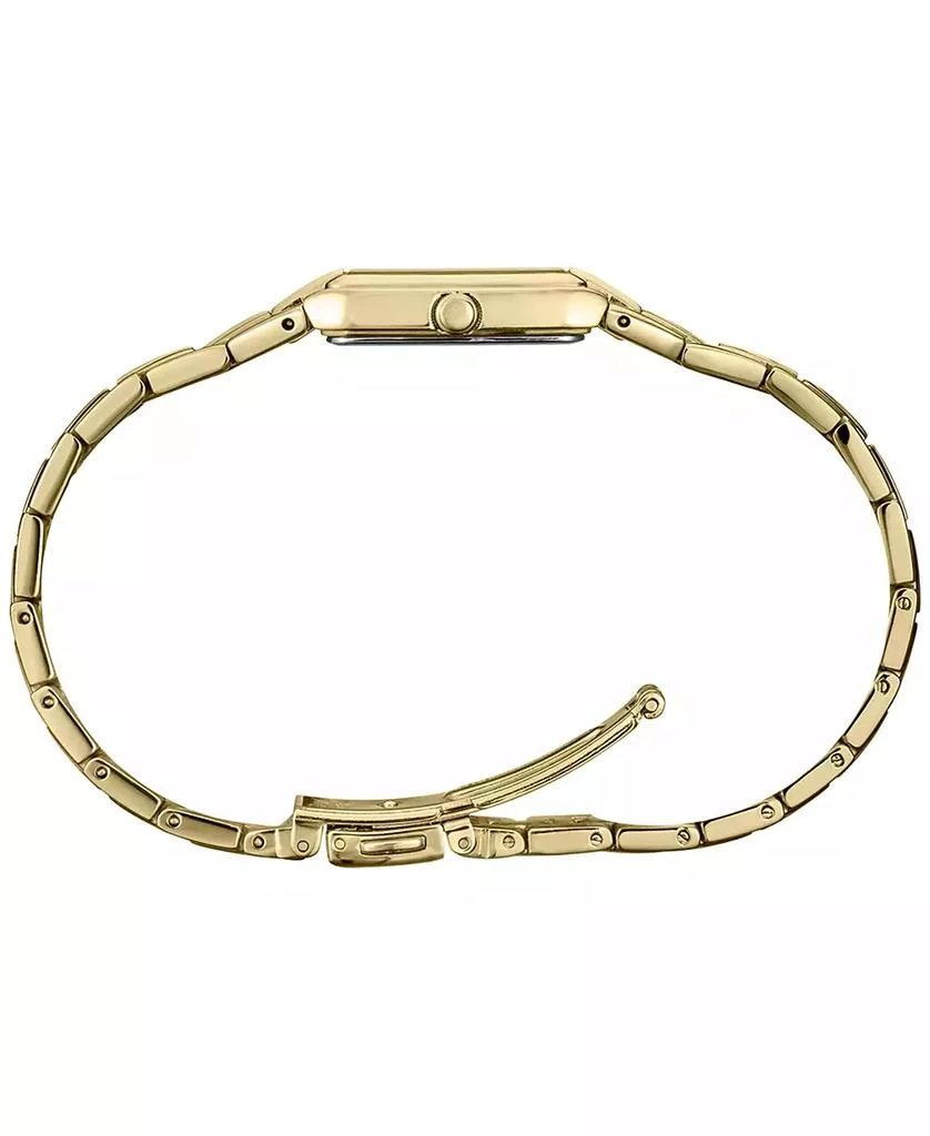 商品Seiko|Women's Essential Gold-Tone Stainless Steel Bracelet Watch 15mm,价格¥2196,第2张图片详细描述