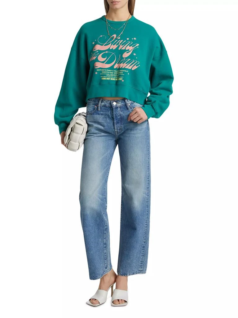 商品MOTHER|The Dodger Sneak High-Rise Wide-Leg Jeans,价格¥2093,第2张图片详细描述