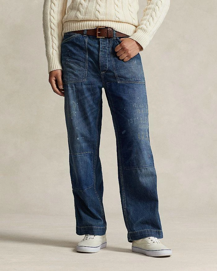 商品Ralph Lauren|Relaxed Fit Distressed Jeans in Stonington,价格¥815,第3张图片详细描述