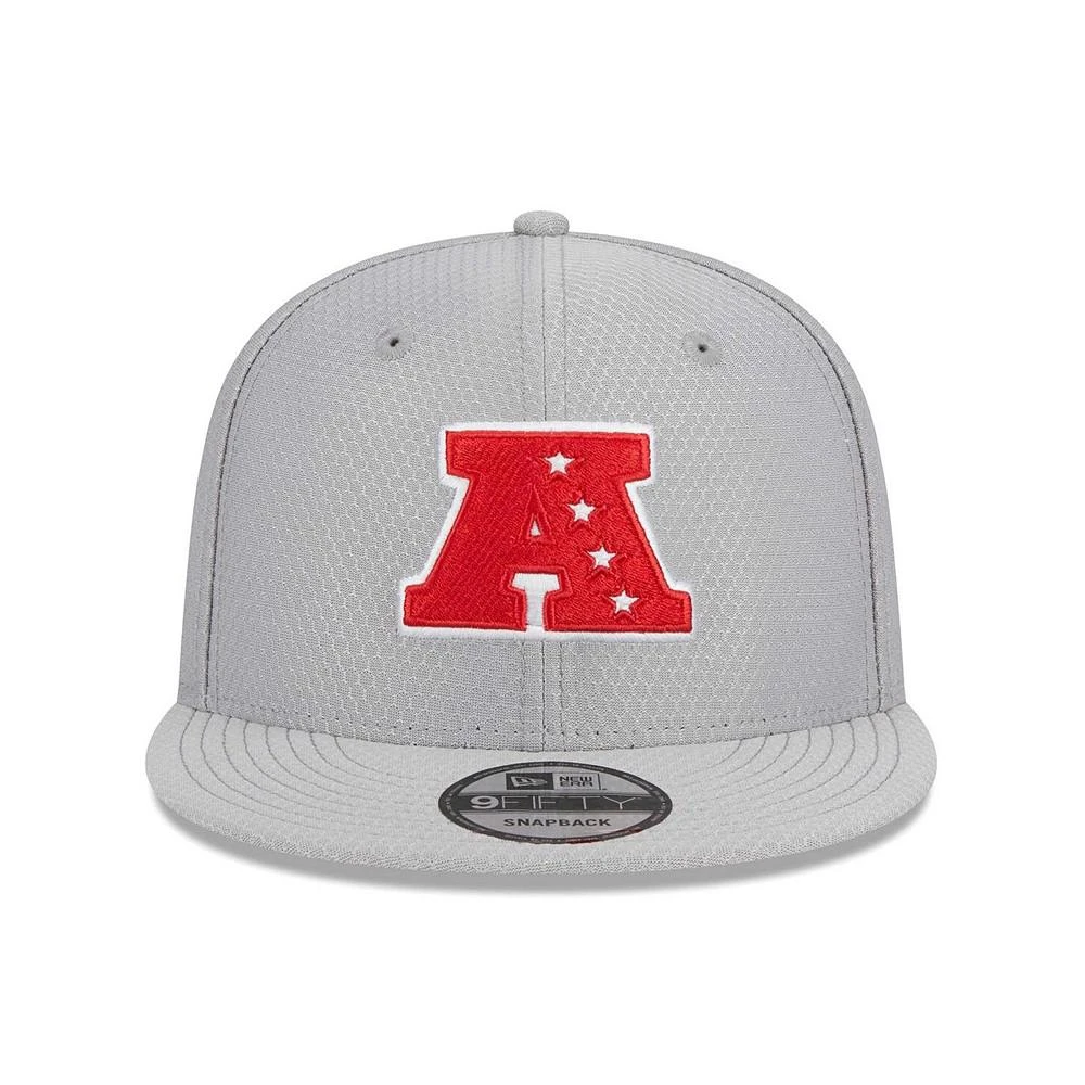 商品New Era|Men's Gray Miami Dolphins 2024 Pro Bowl 9FIFTY Adjustable Snapback Hat,价格¥292,第2张图片详细描述