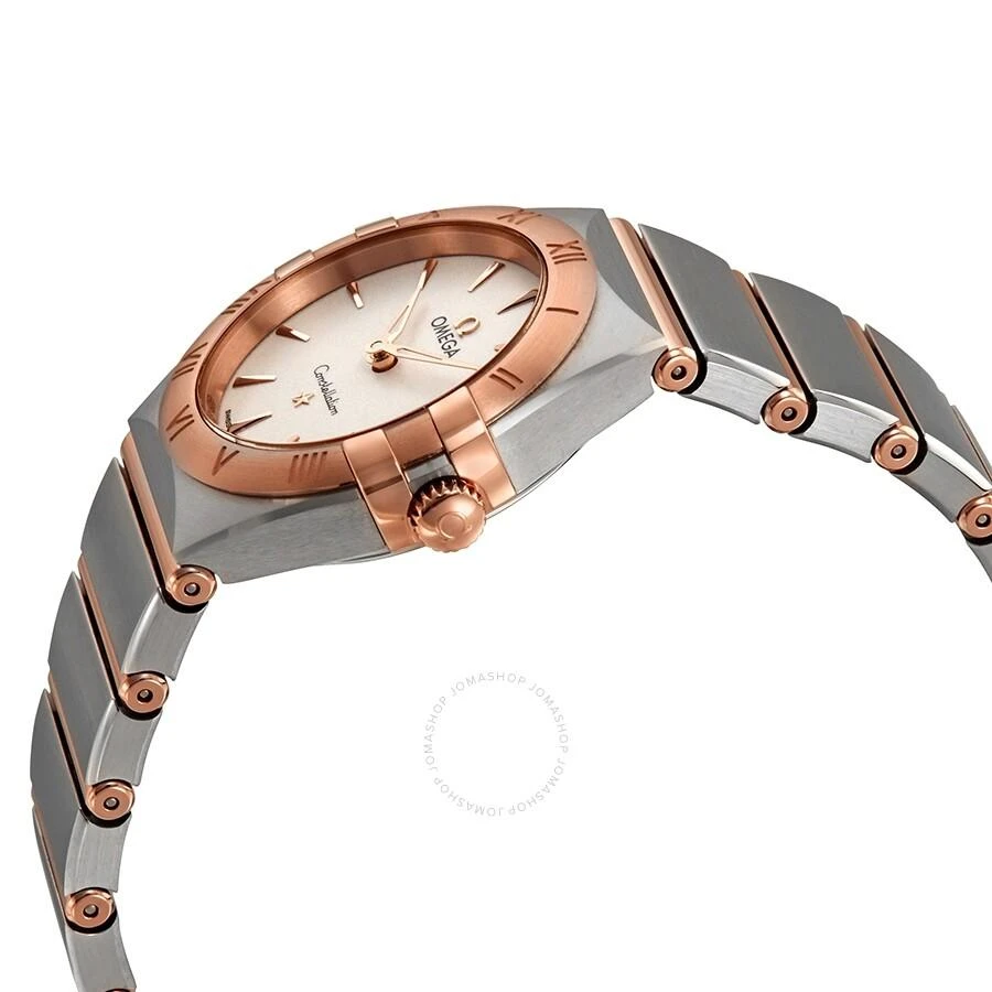 商品Omega|Constellation Manhattan White Silvery Dial 28 mm Ladies Watch 131.20.28.60.02.001,价格¥26775,第2张图片详细描述