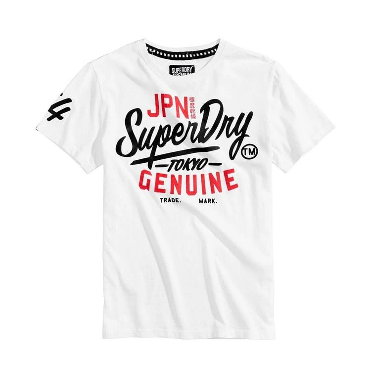 商品Superdry|Men's Ticket Type Modern Class Graphic-Print T-Shirt,价格¥195,第1张图片