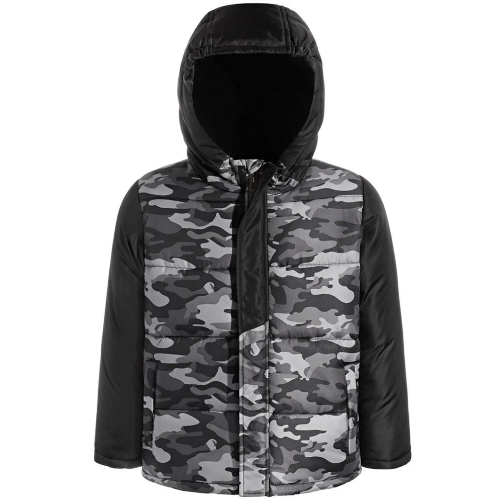 商品S Rothschild & CO|Toddler & Little Boys Camo Puffer Jacket,价格¥168,第1张图片