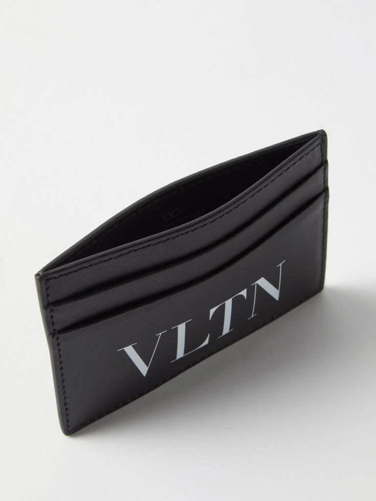 商品Valentino|VLTN logo-print leather cardholder,价格¥1383,第4张图片详细描述