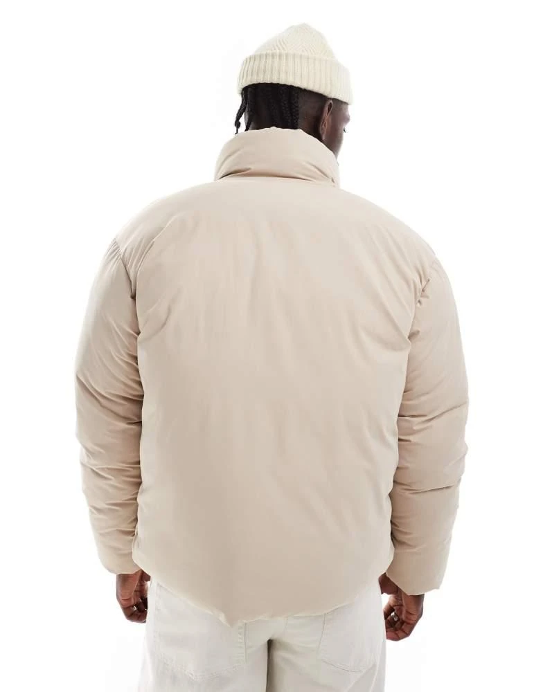 商品ADPT|ADPT cropped puffer jacket in beige,价格¥188,第4张图片详细描述