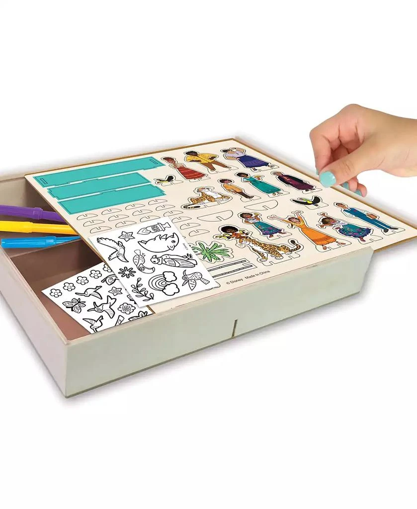 商品Disney|Encanto Wood Casita Activity Building Decorating Set, 11 Piece,价格¥126,第3张图片详细描述