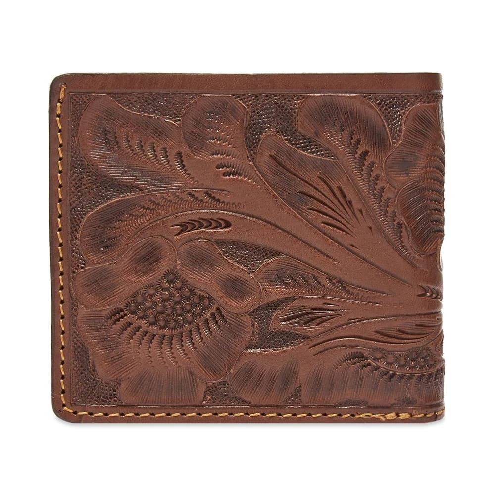 商品RRL|RRL Embossed Bilfold Wallet,价格¥2437,第2张图片详细描述