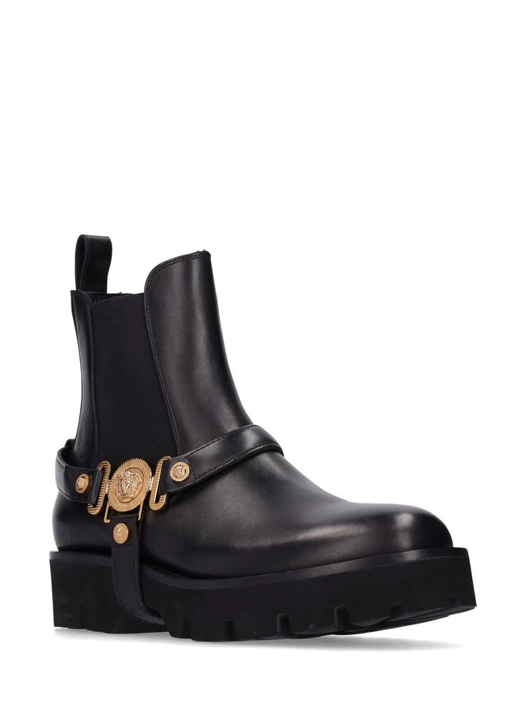 商品Versace|Medusa Leather Chelsea Boots,价格¥8416,第2张图片详细描述