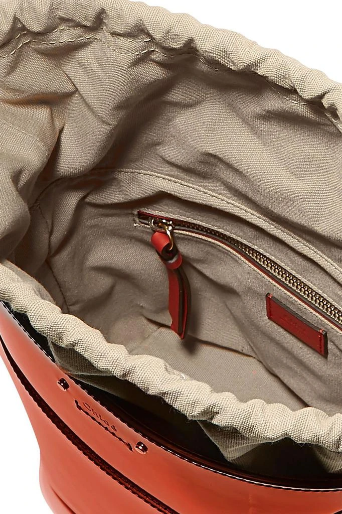 商品Chloé|Roy small glossed-leather 水桶包,价格¥7725,第4张图片详细描述