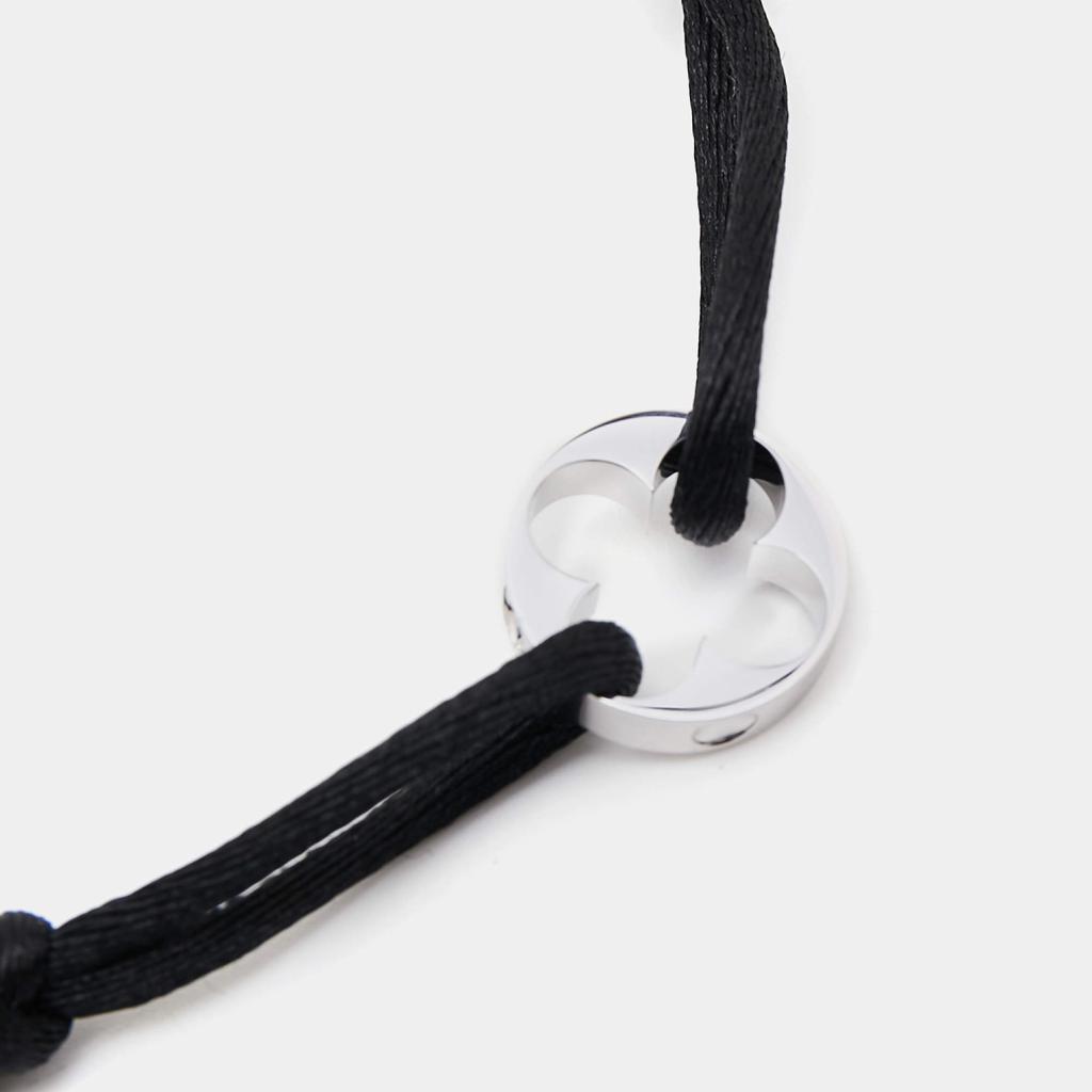 Louis Vuitton Empreinte 18k White Gold Adjustable Cord Bracelet商品第4张图片规格展示