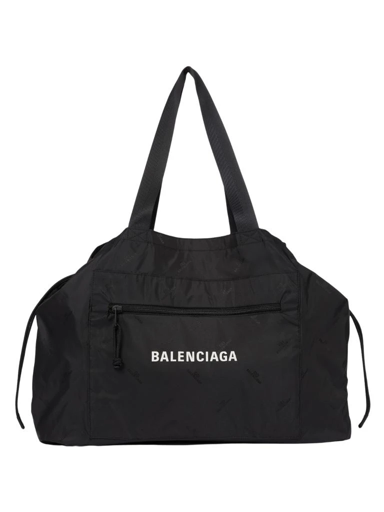 商品Balenciaga|BALENCIAGA Street Style Plain Logo Tote Bag Black,价格¥5919,第1张图片