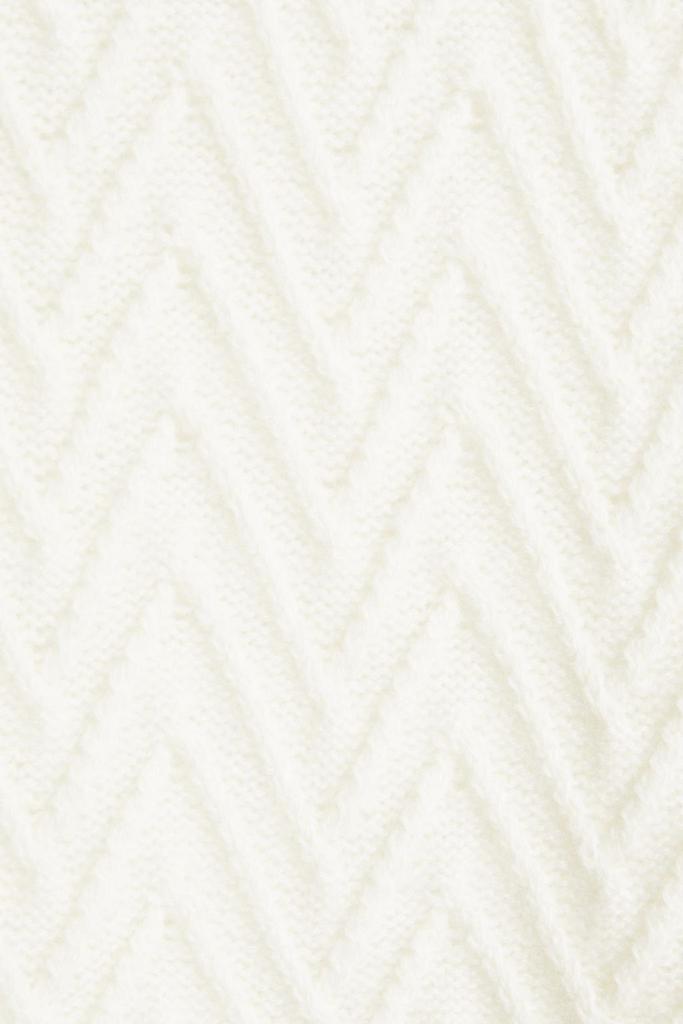 Embroidered cashmere turtleneck sweater商品第4张图片规格展示