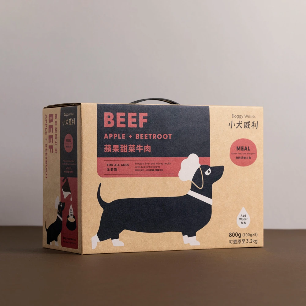 均衡冻干主食_苹果甜菜牛肉（犬适用）-（购800g装即赠更多）|Main Meal Series 商品