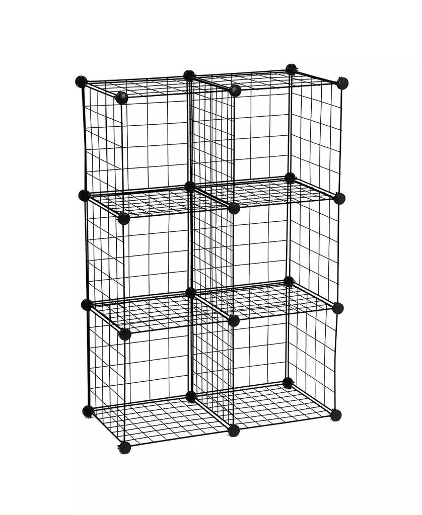 商品Honey Can Do|Modular Mesh Storage Cube, Set of 6,价格¥531,第1张图片