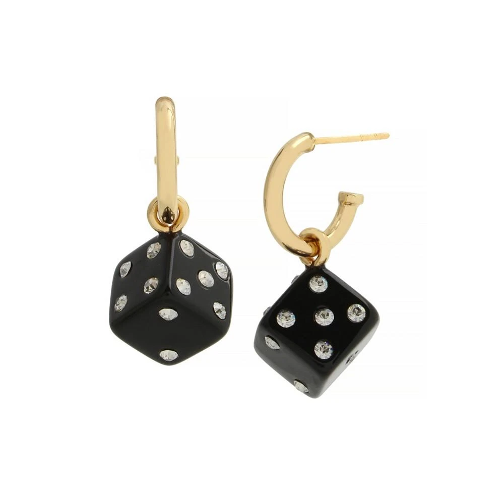 商品Coach|Dice Huggie Earrings,价格¥342,第1张图片