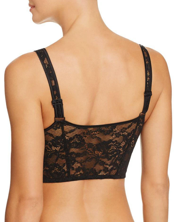 商品Kendall + Kylie|KENDALL and KYLIE Longline Wireless Sheer Lace Bralette,价格¥173,第3张图片详细描述